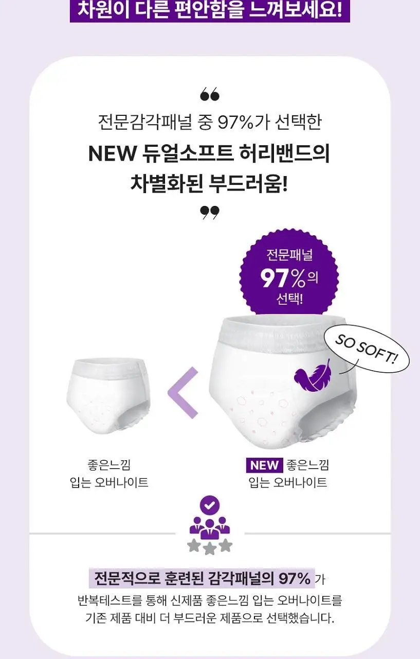 [2025 어워즈] 좋은느낌 오리지널 입는오버나이트 (S/M/L, 대용량) 상세페이지 8